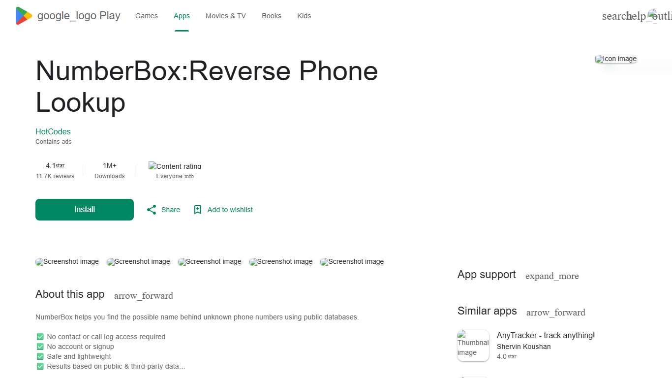 NumberBox:Reverse Phone Lookup - Apps on Google Play